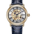 Aerowatch Aerowatch 1942 60900 RO22  60900 RO22 механические мужские часы серебристый циферблат, браслет кожаный — вид спереди